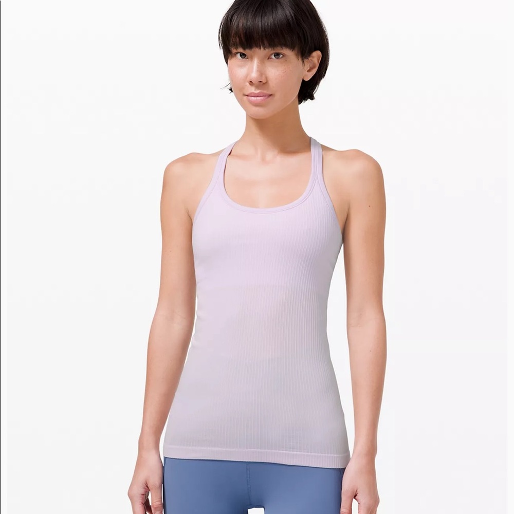 Lululemon Ebb To Street Tank Lavender Dew 10